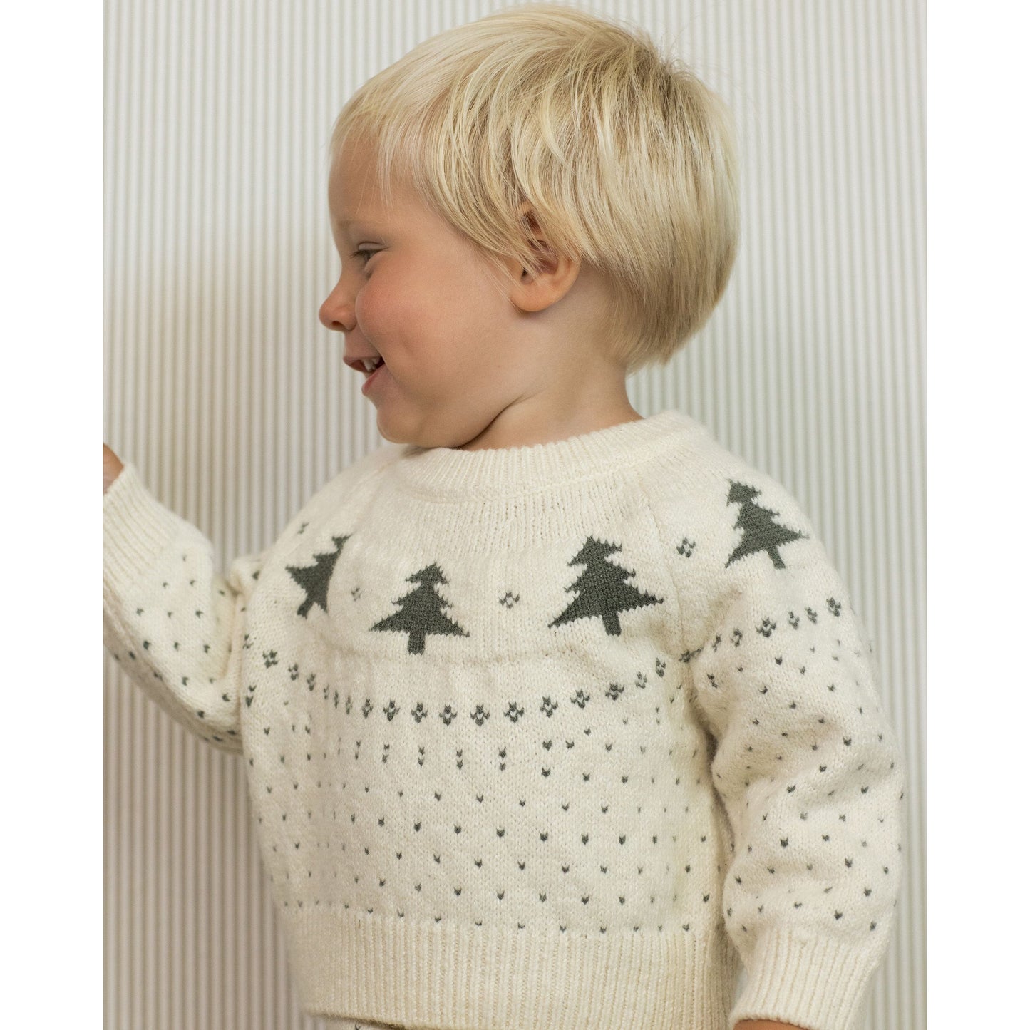 Fair Isle Sweater || Trees