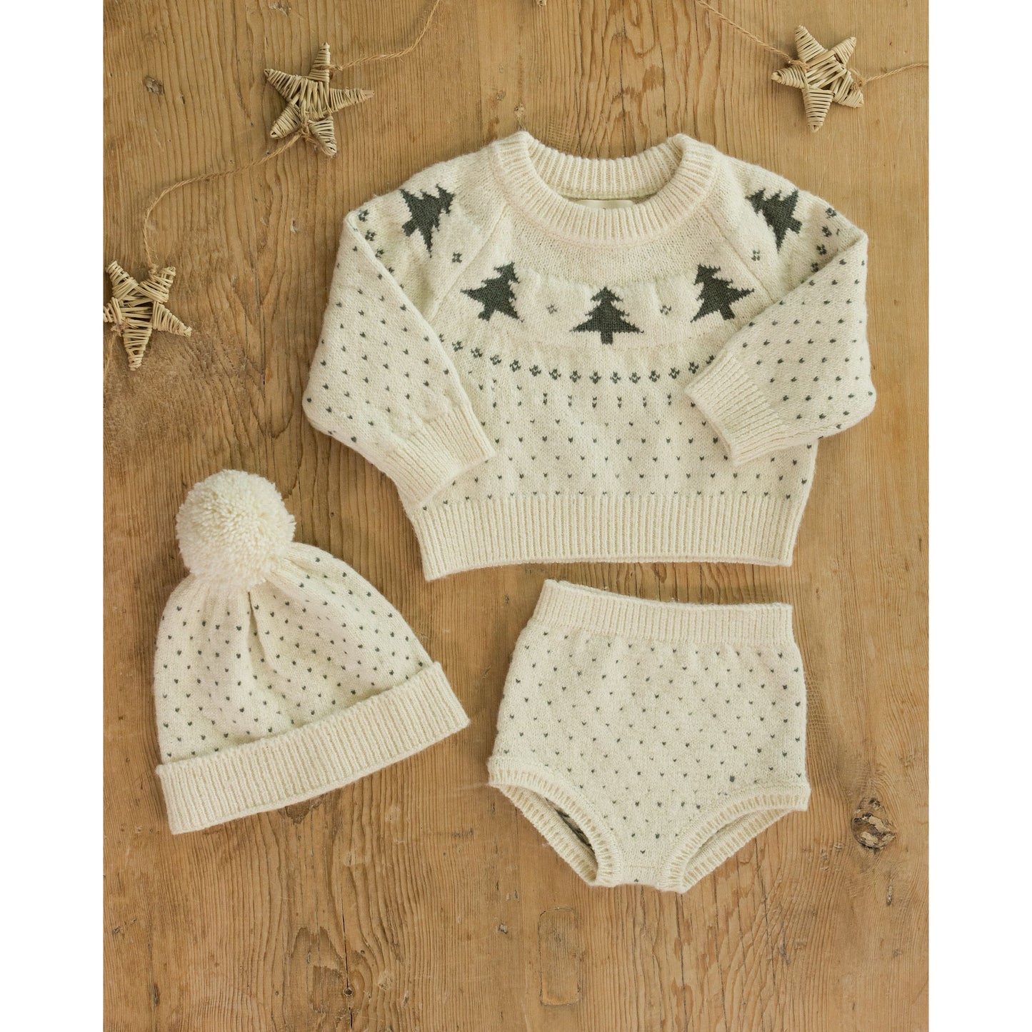 Fair Isle Sweater || Trees
