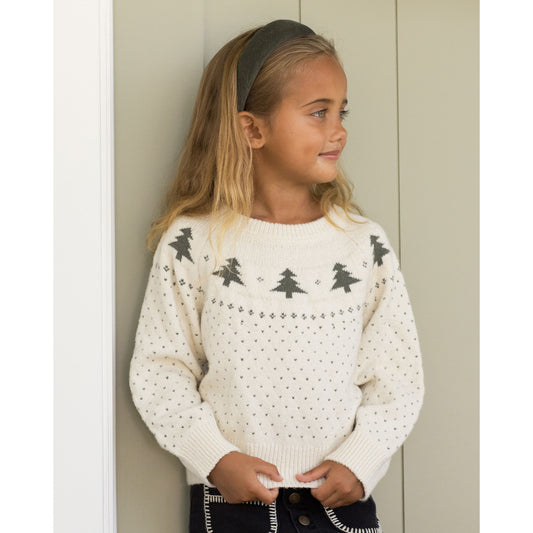 Fair Isle Sweater || Trees