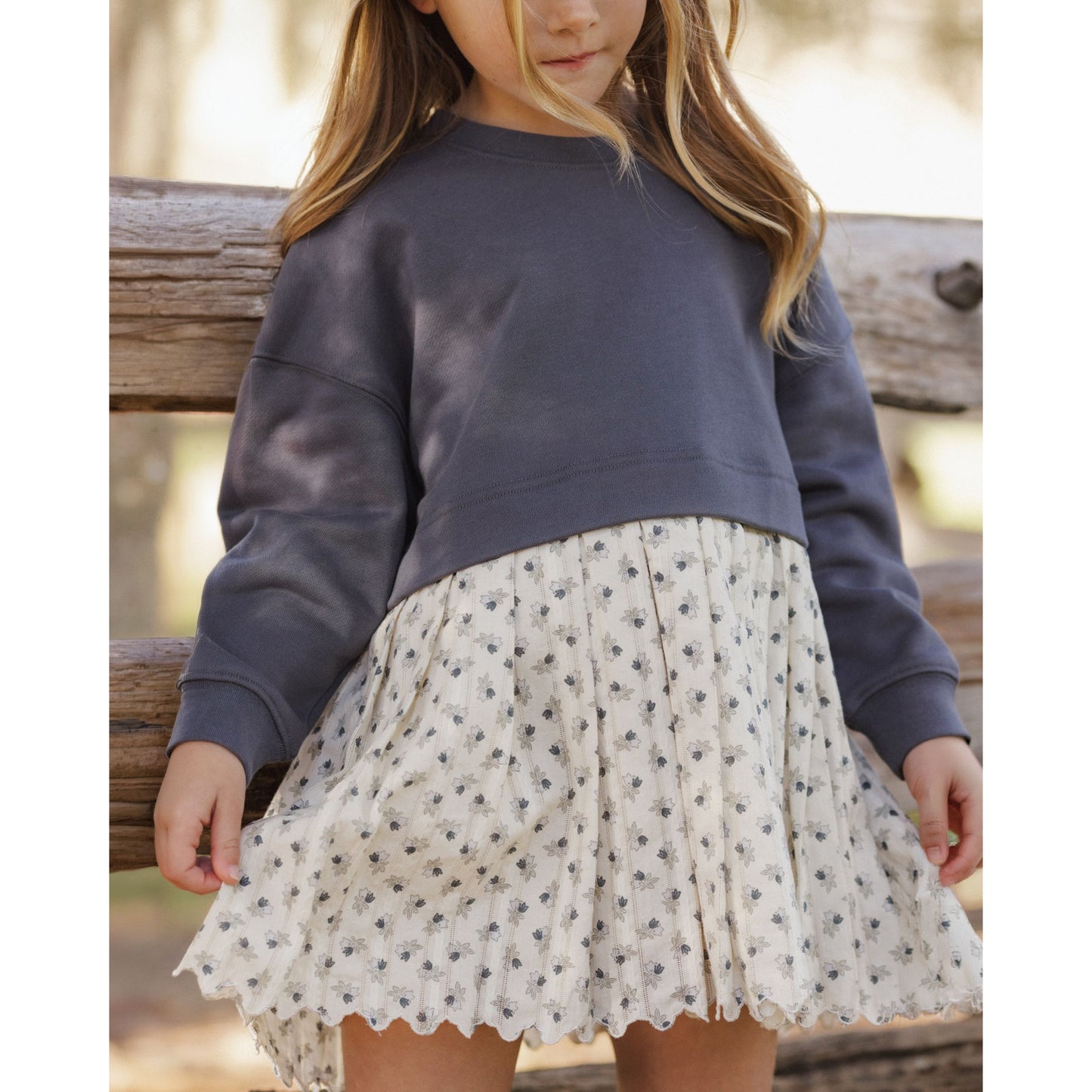 Sweatshirt Dress II Vintage Fleur
