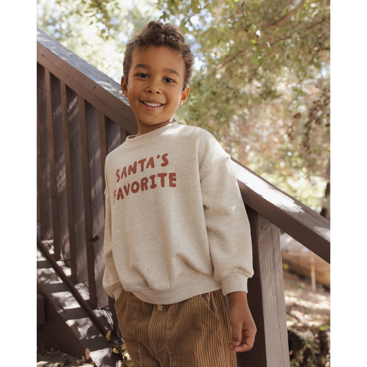 Relaxed Sweatshirt Santa's Favorite
