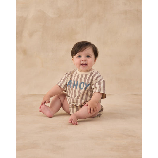 Relaxed Bubble Romper || Ahoy