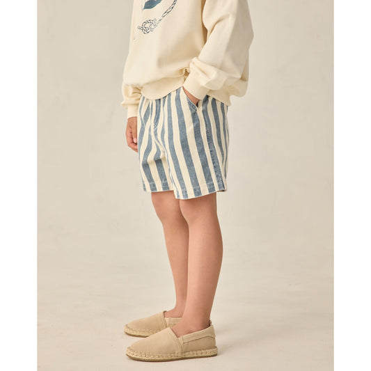 Dawson Short || Navy Stripe