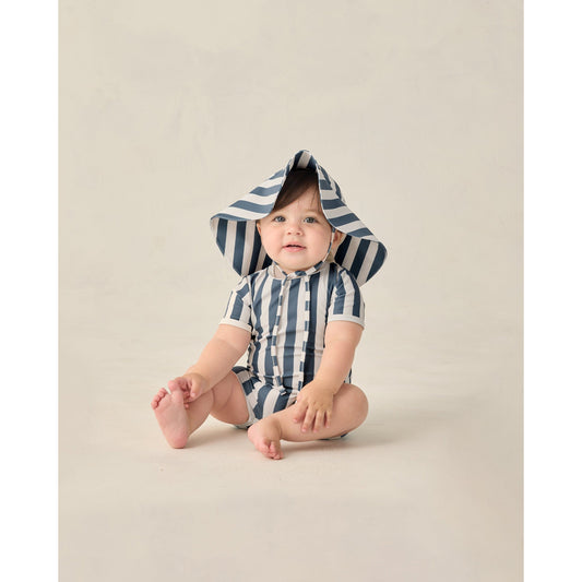 Floppy Swim Hat Navy Stripe - Rylee + Cru | Kids Clothes | Trendy Baby Clothes | Modern Infant Outfits |