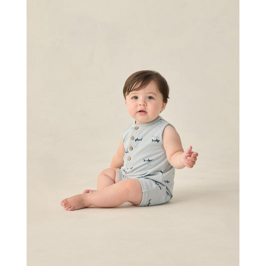 Davis Romper || Sharks