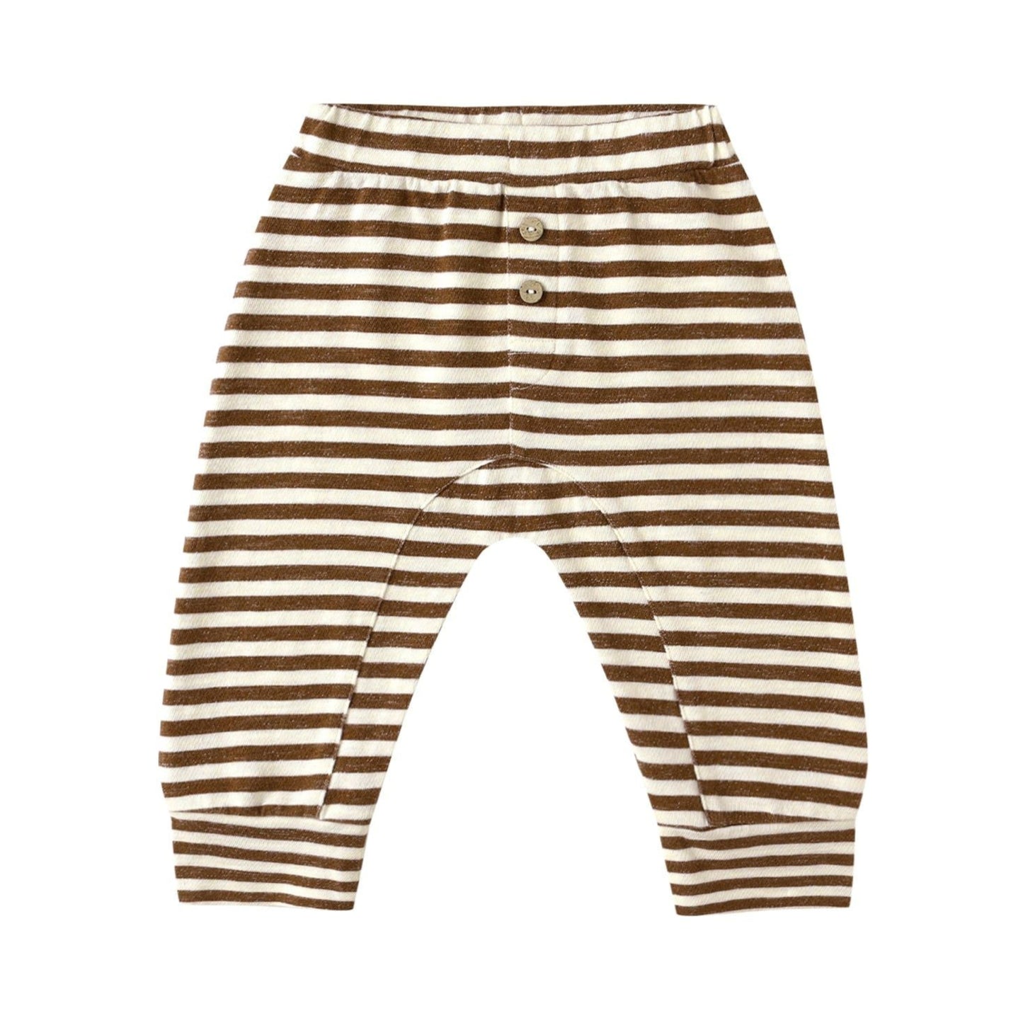 Baby Cru Pant || Brown Stripe
