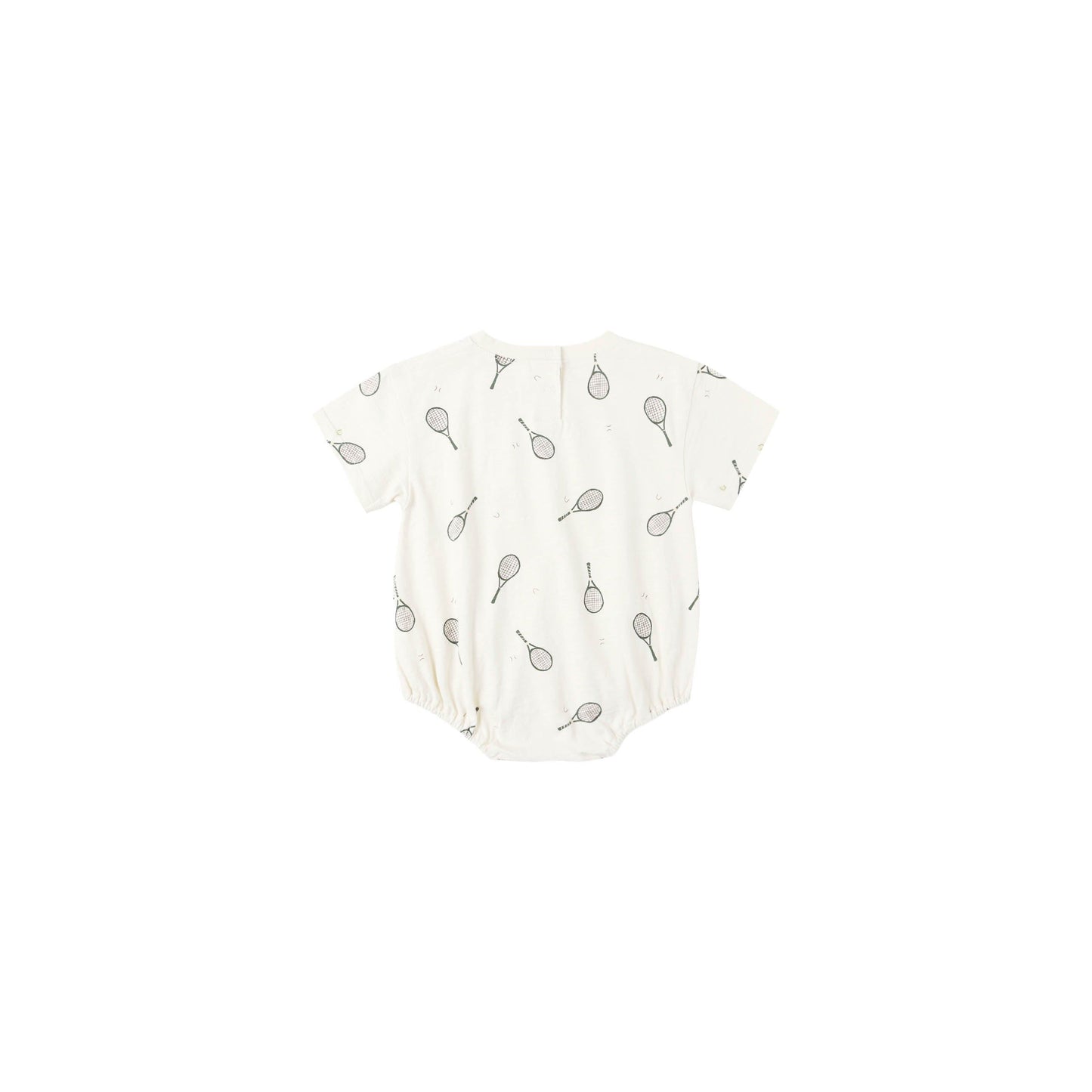 Relaxed Bubble Romper || Tennis