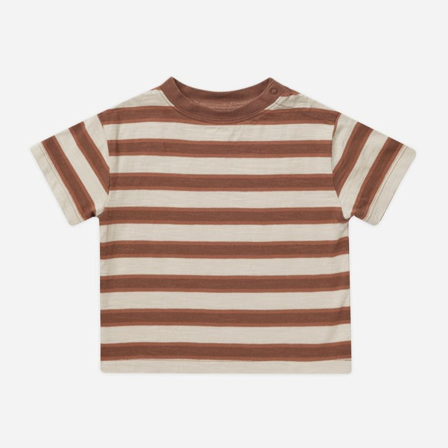 Relaxed Tee || Cedar Stripe