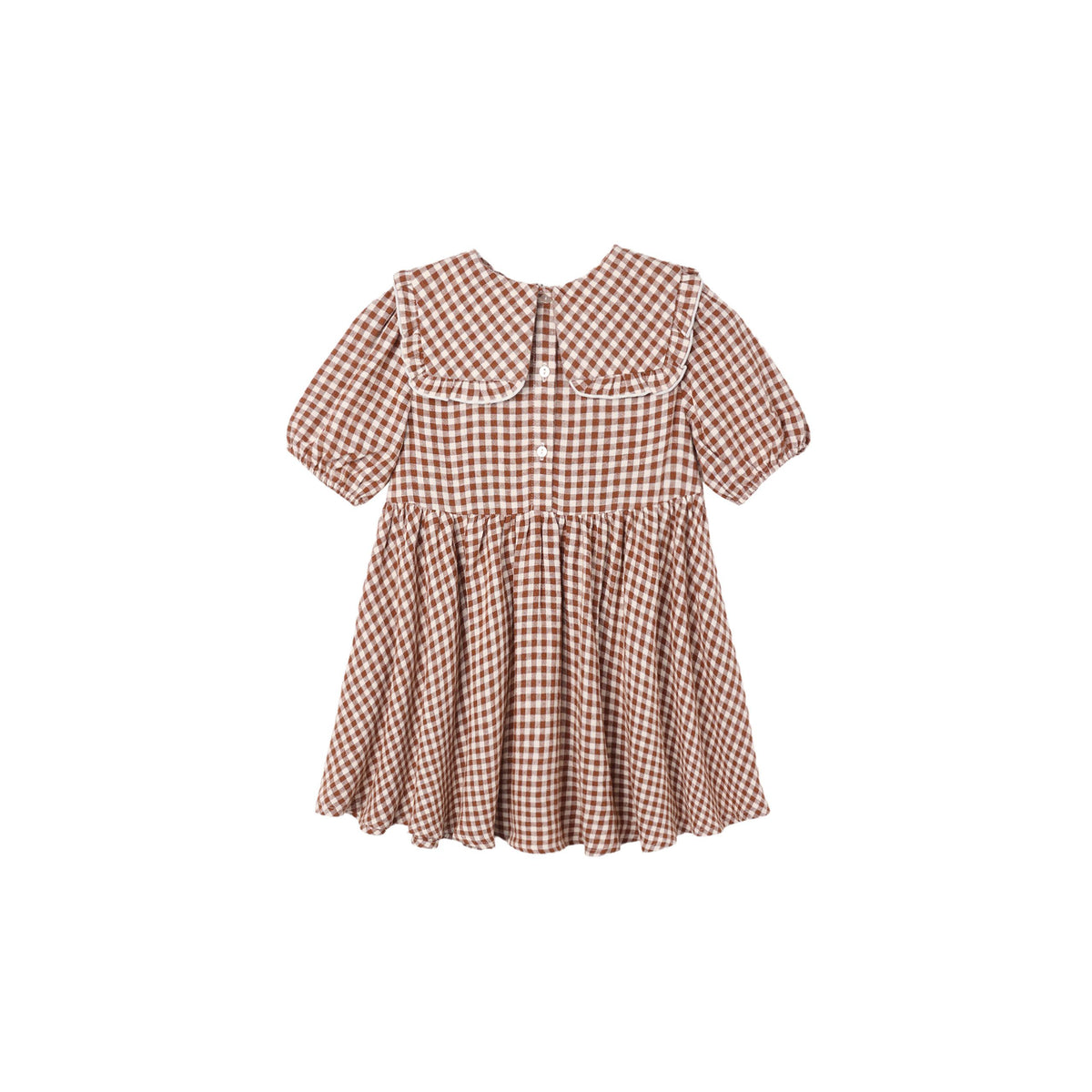 Camille Dress || Brick Check