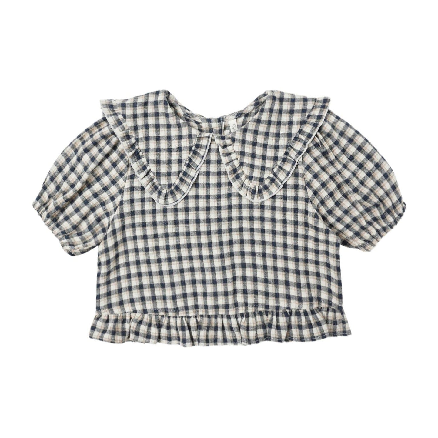 Prairie Blouse || Navy Check