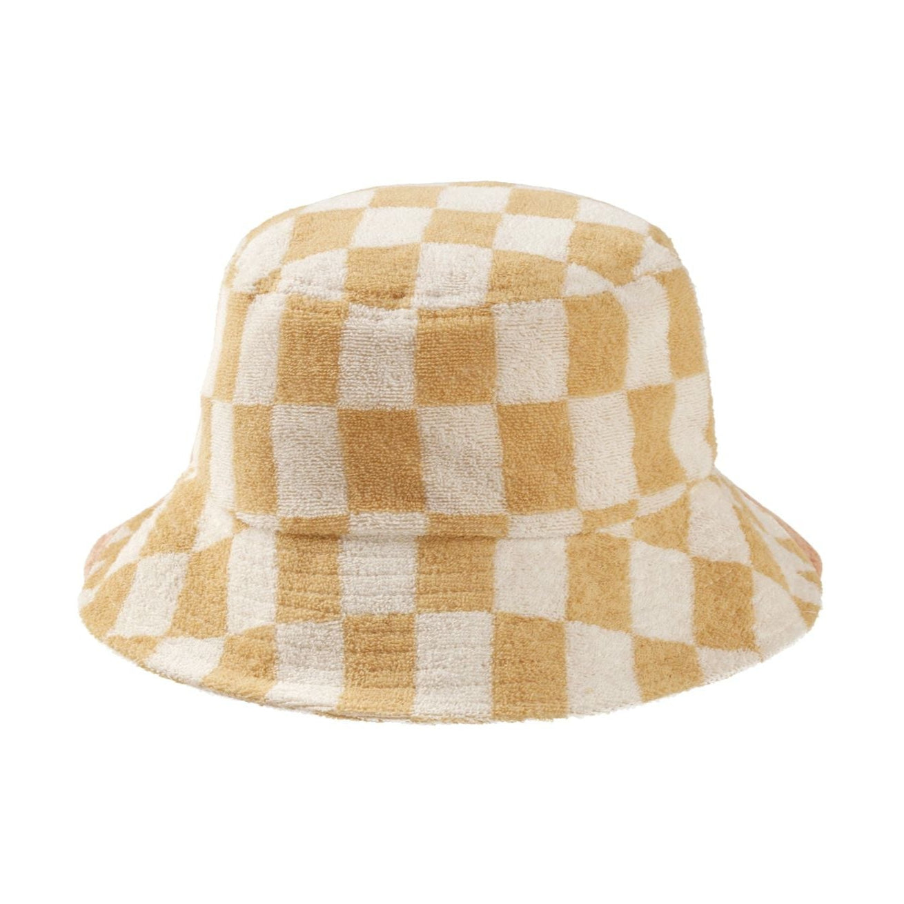 Bucket Hat || Marigold Check