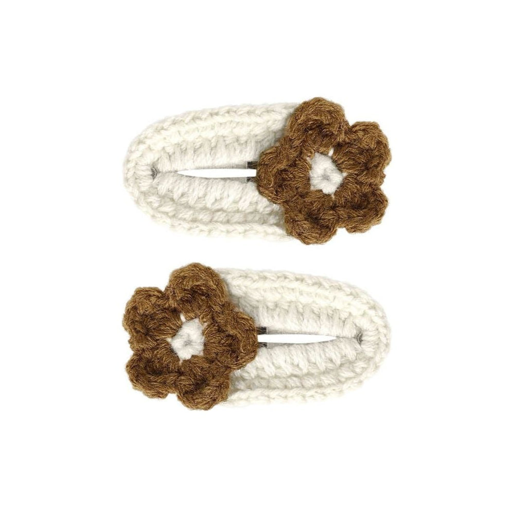 Crochet Clips | Golden