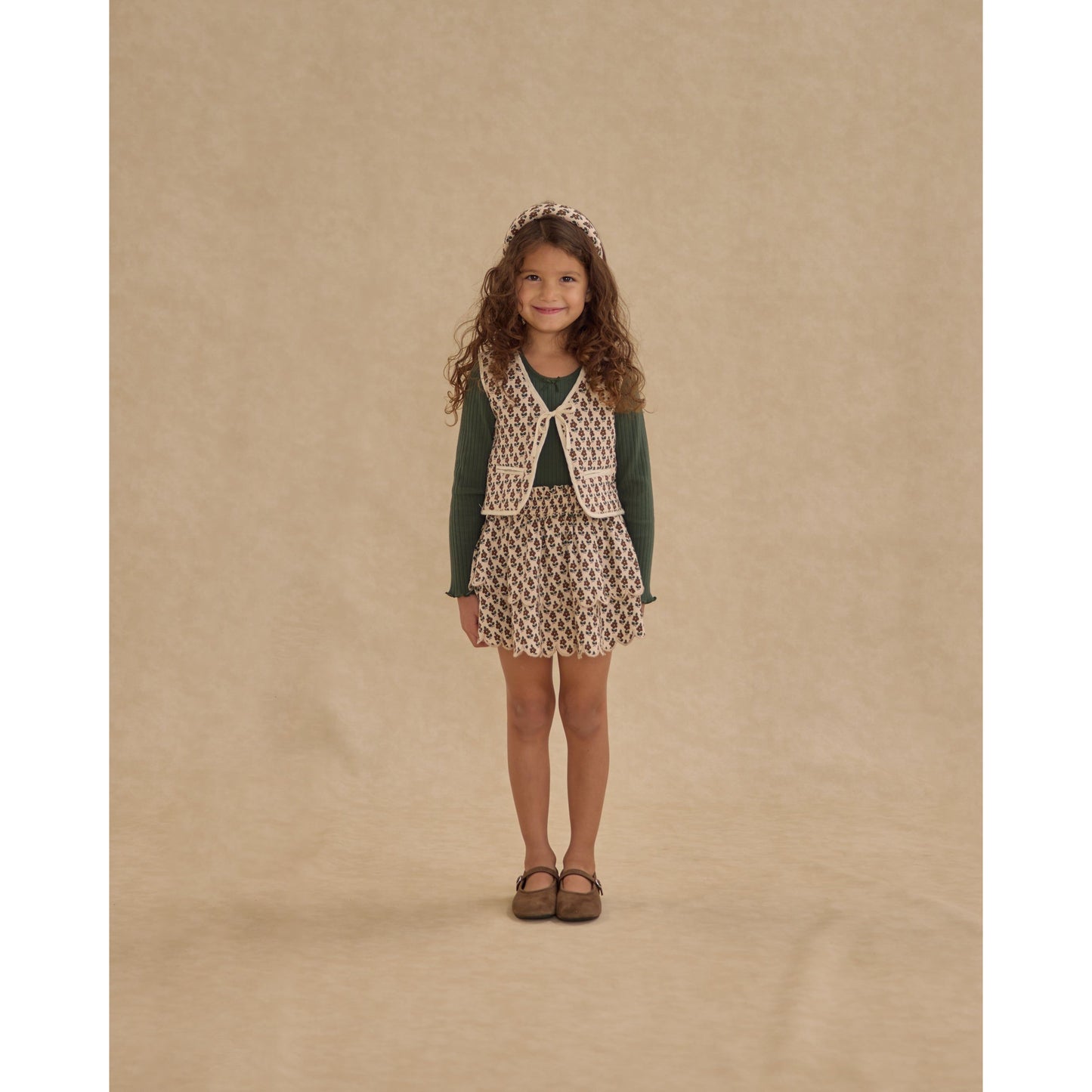 Rose Mini Skirt || Harvest Floral