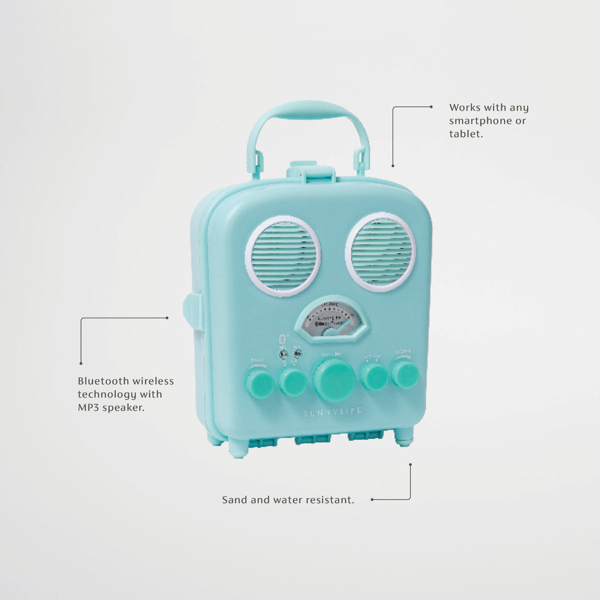 Beach Sounds Speaker - Utopia Aqua