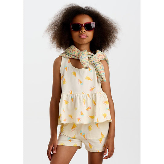 Scoops Frill Top - Gelato