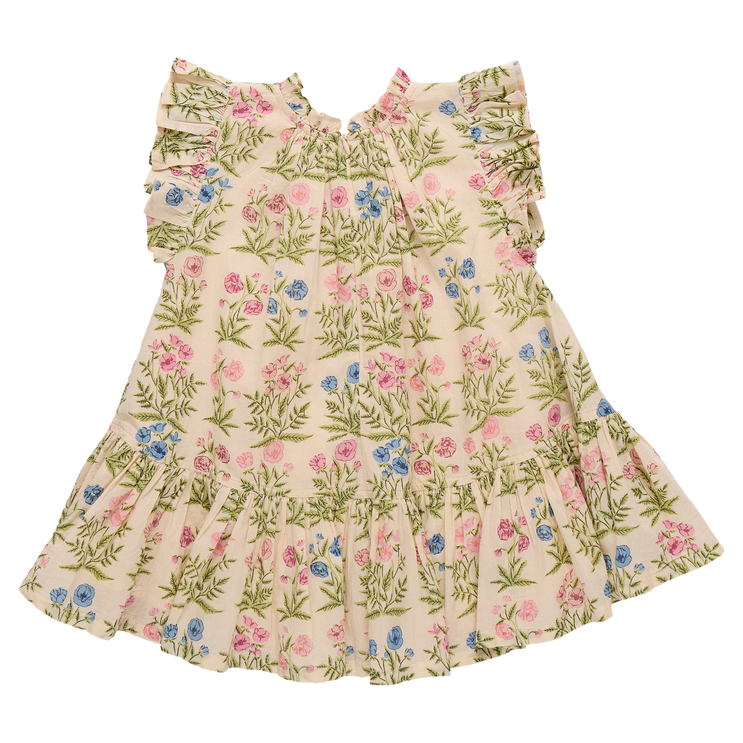 Girls Harper Dress - Leafy Floral