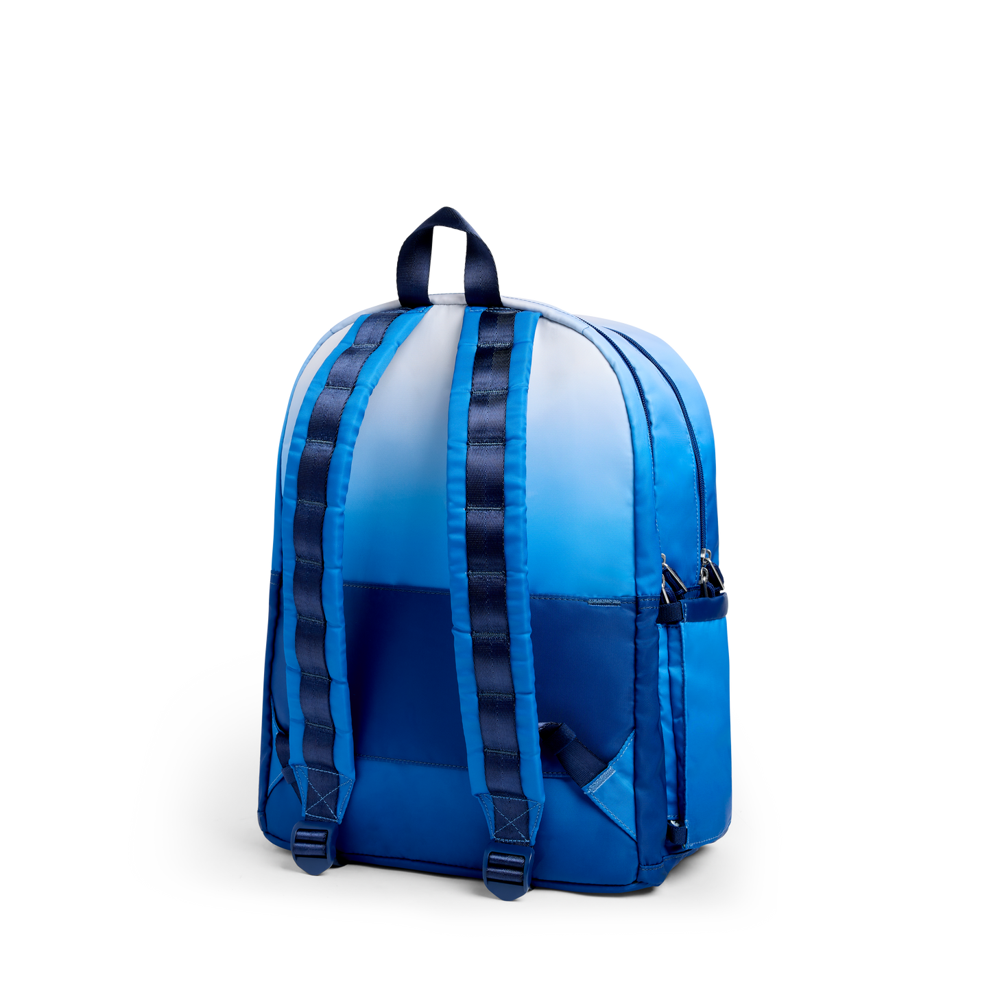 Kane Double Pocket Large Backpack - Blue Gradient Diagonal