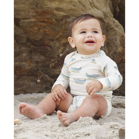 Boys Rashguard Set || Alligators