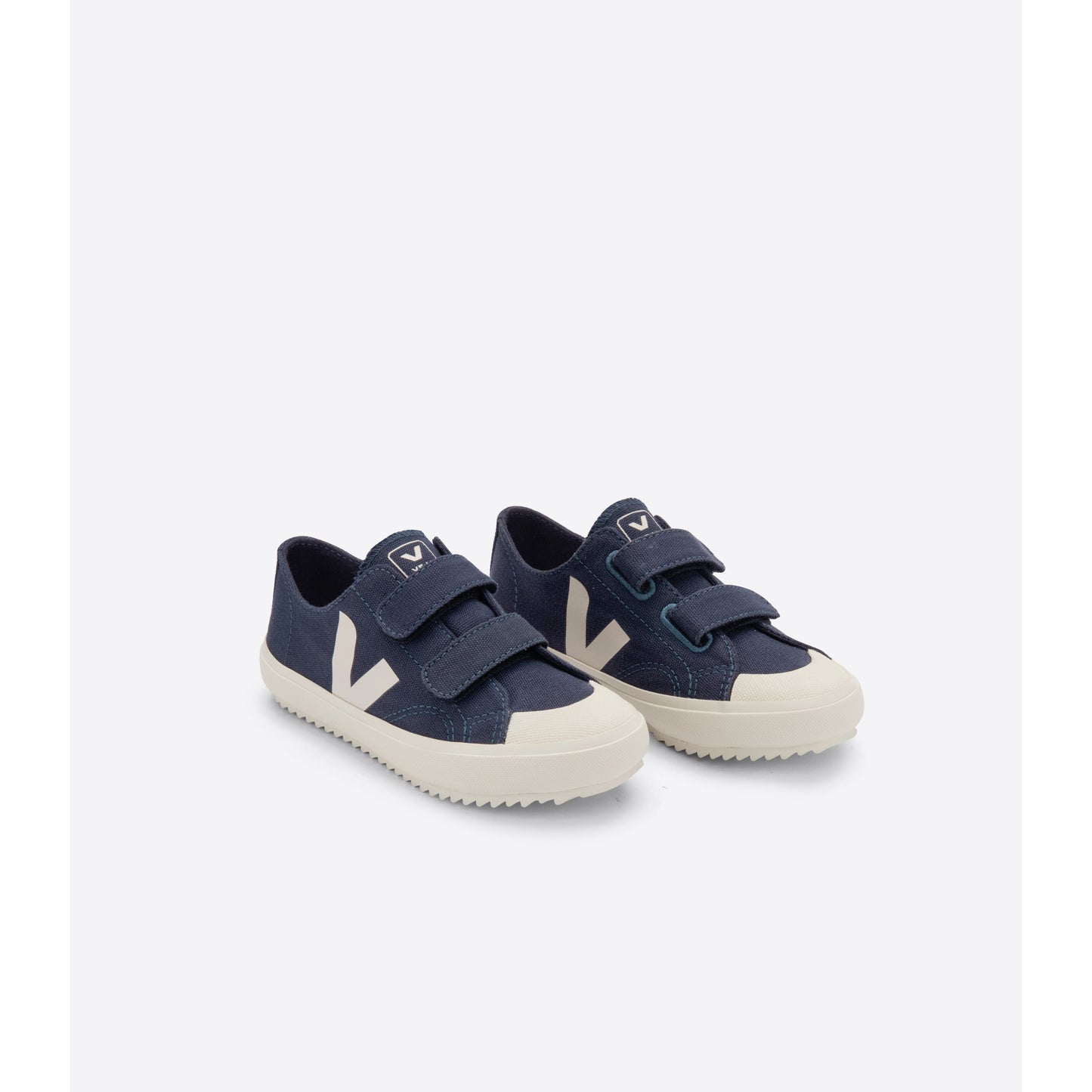 Ollie Canvas Sneakers - Marine Pierre
