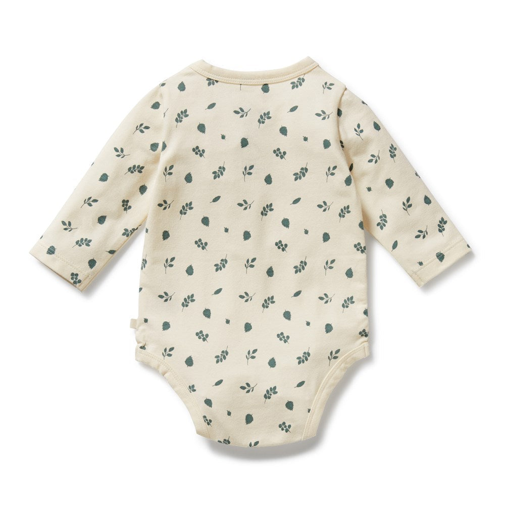 Twilight Leaf Organic Bodysuit
