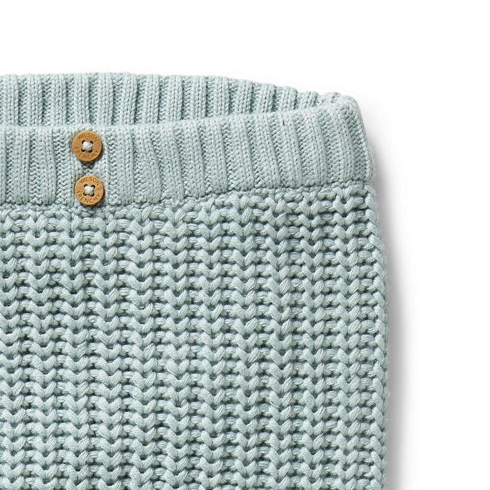 Duck Egg Organic Knitted Legging