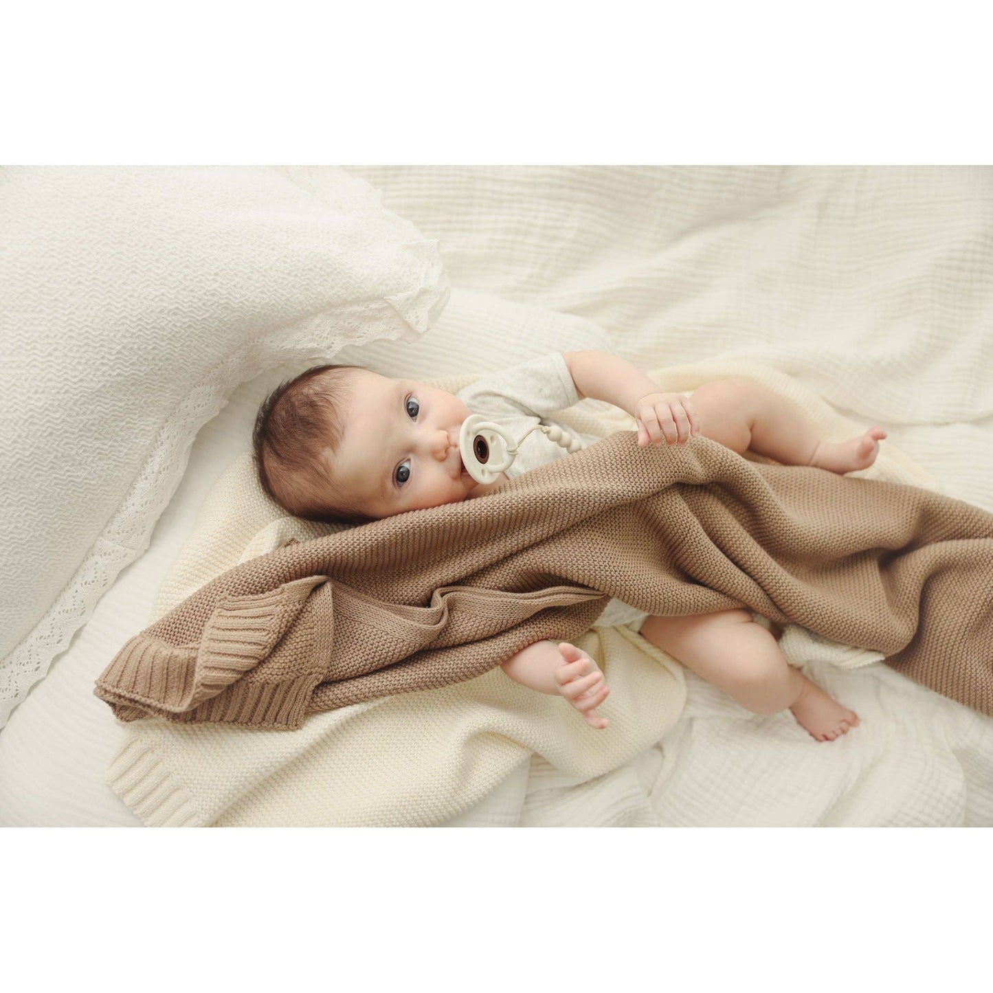 Swaddle Baby Blanket: Lilac