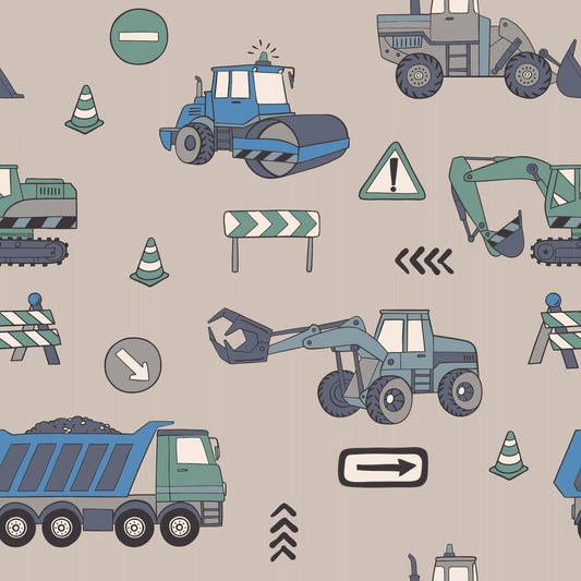 Convertible Romper - Construction Site