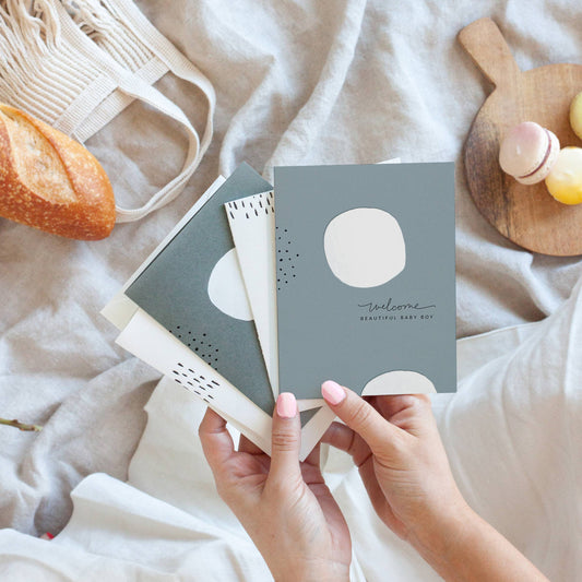 Welcome Baby Boy Card