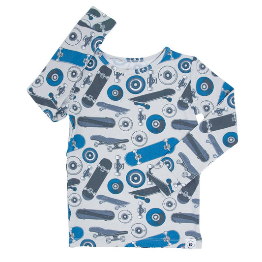Big Kid Pajama -  Skateboard