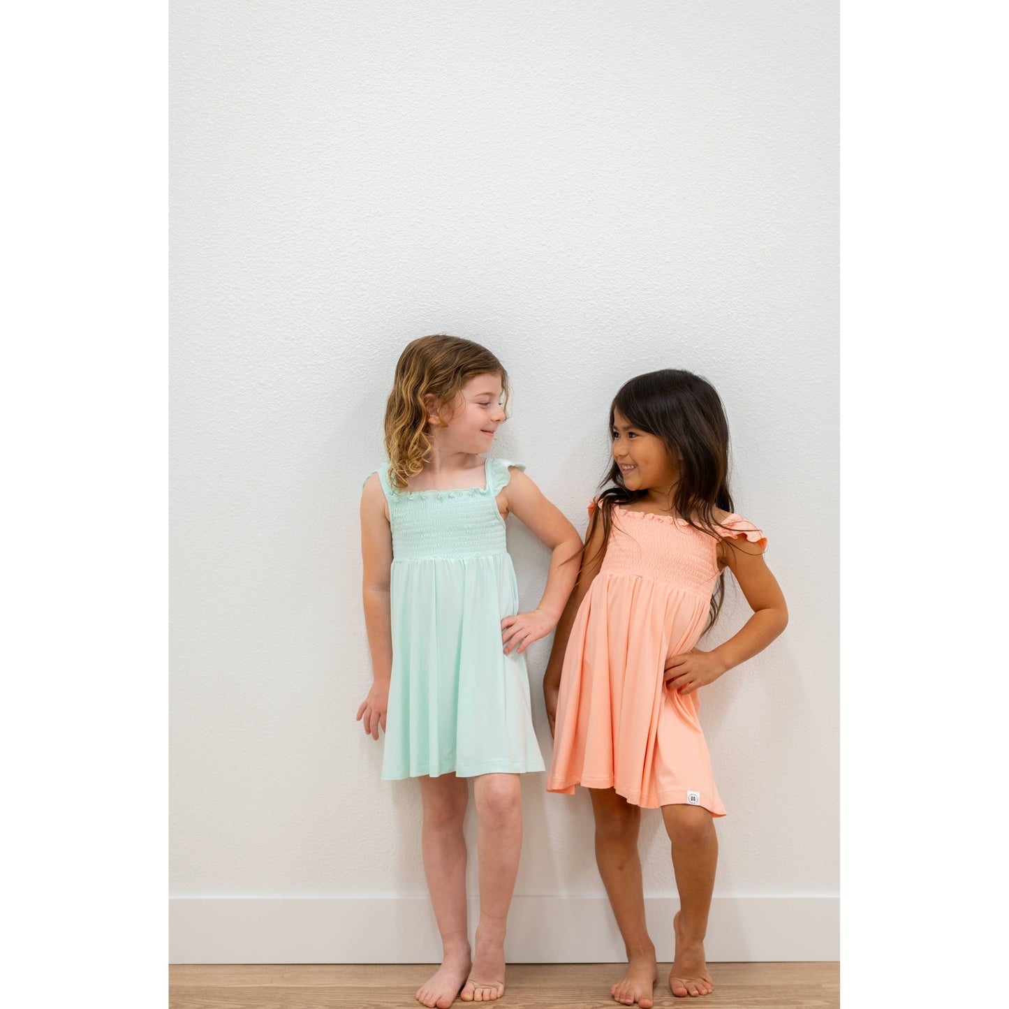 Sammy's Vintage Dress - Apricot