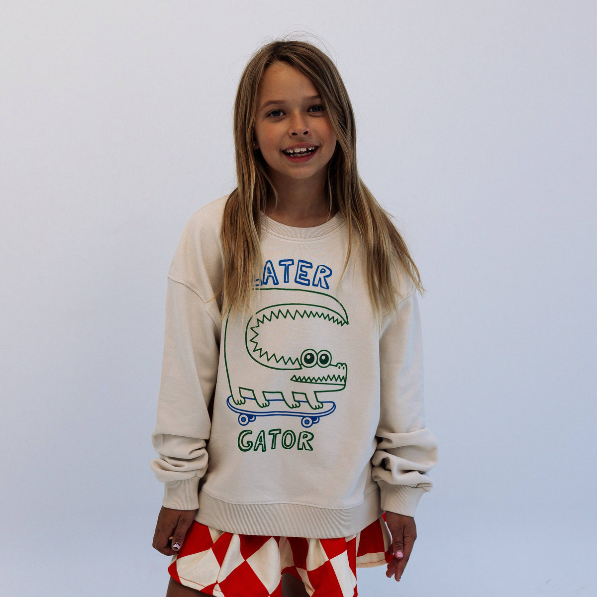 LATER GATOR |oversized sweatshirt