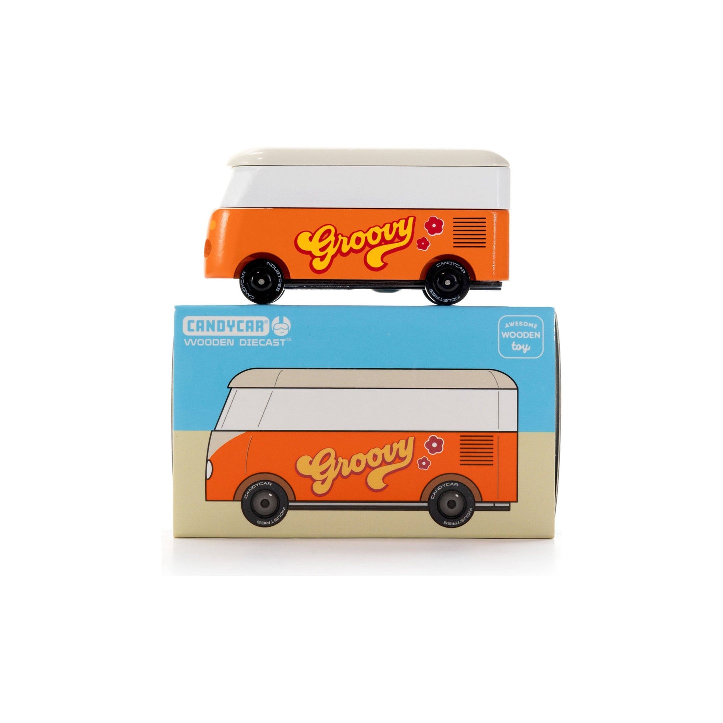Candylab Toys - VW T1 Groovy Orange