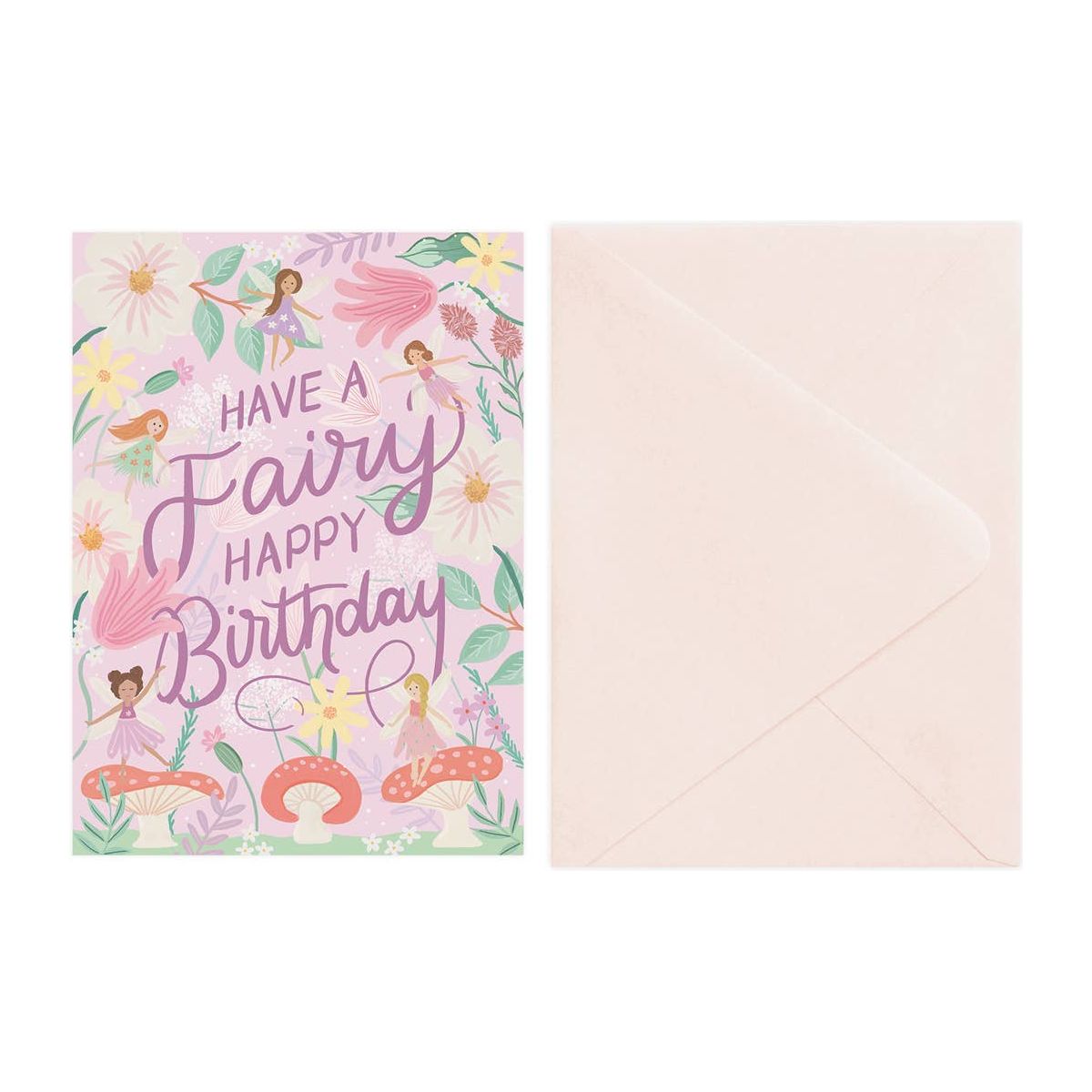 Fairy Garden - Birthday Card