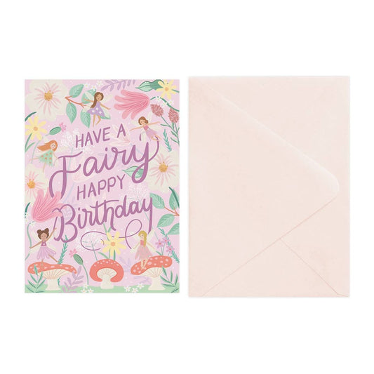 Fairy Garden - Birthday Card