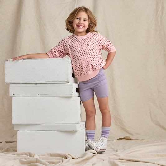 Play Sweatshirt - Mini Ladybugs