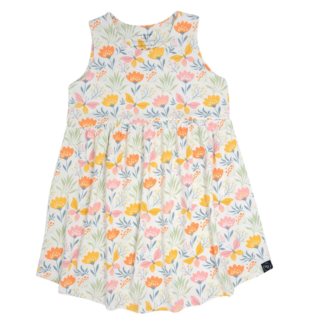 Crescent Moon Dress - Butterfly Floral