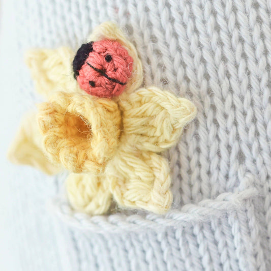 Beatrice the mouse (periwinkle): Little - 13"