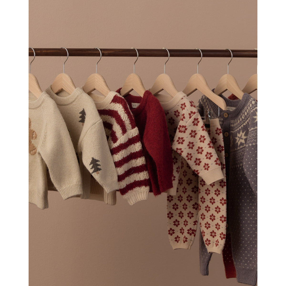 Shiloh Sweater Poinsettia - Rylee + Cru | Kids Clothes | Trendy Baby Clothes | Modern Infant Outfits |