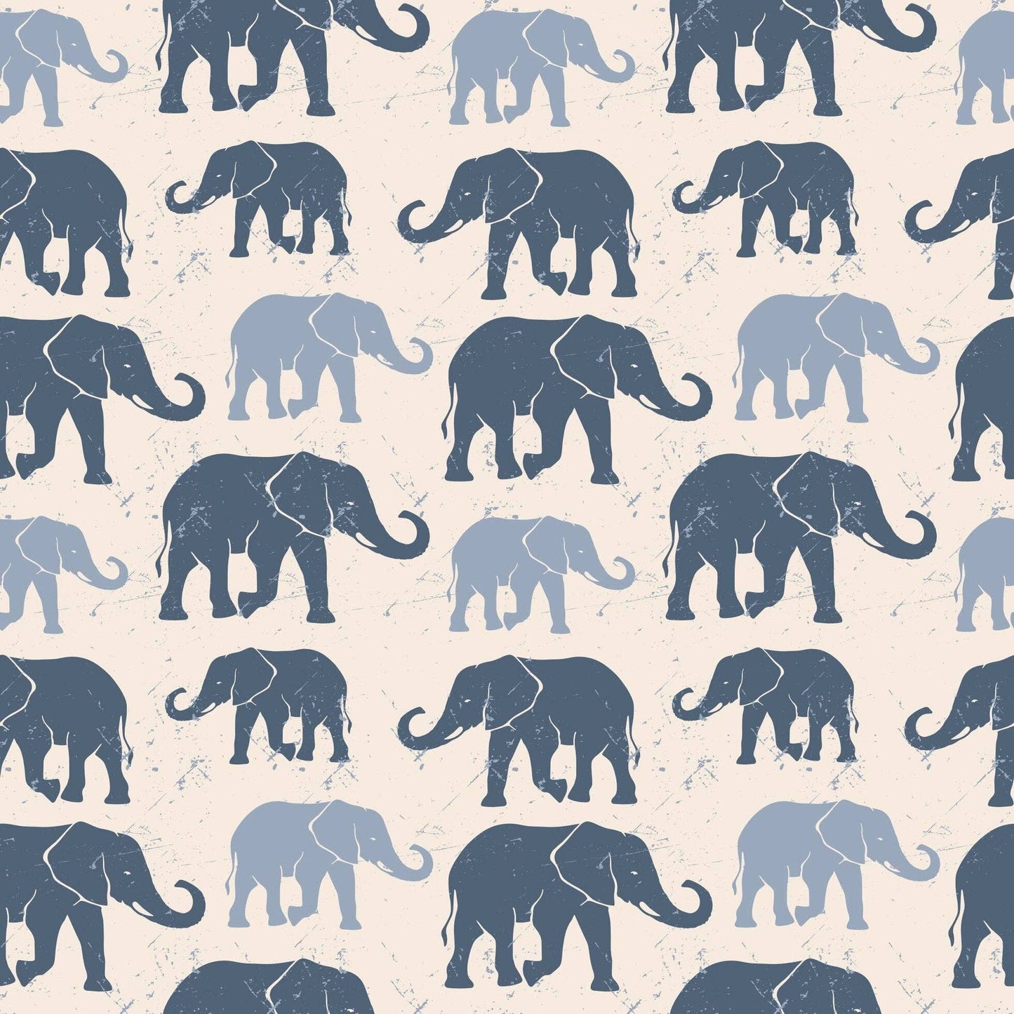 Convertible Romper - Blue Elephants