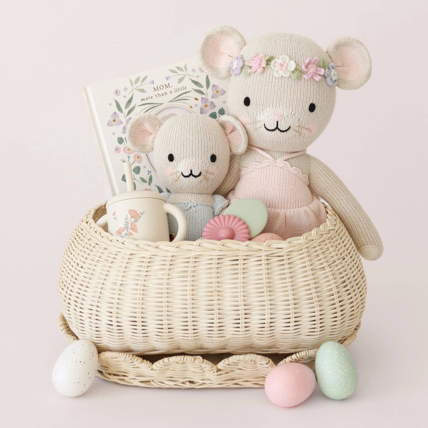 Beatrice the mouse (periwinkle): Little - 13"