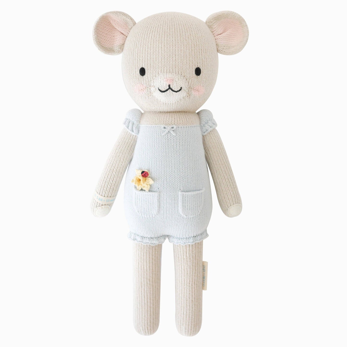 Beatrice the mouse (periwinkle): Little - 13"
