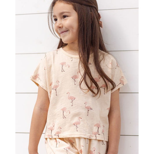 Raegan Set || Flamingo