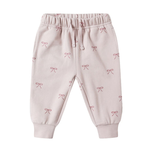 Relaxed Fleece Sweatpant || Bows