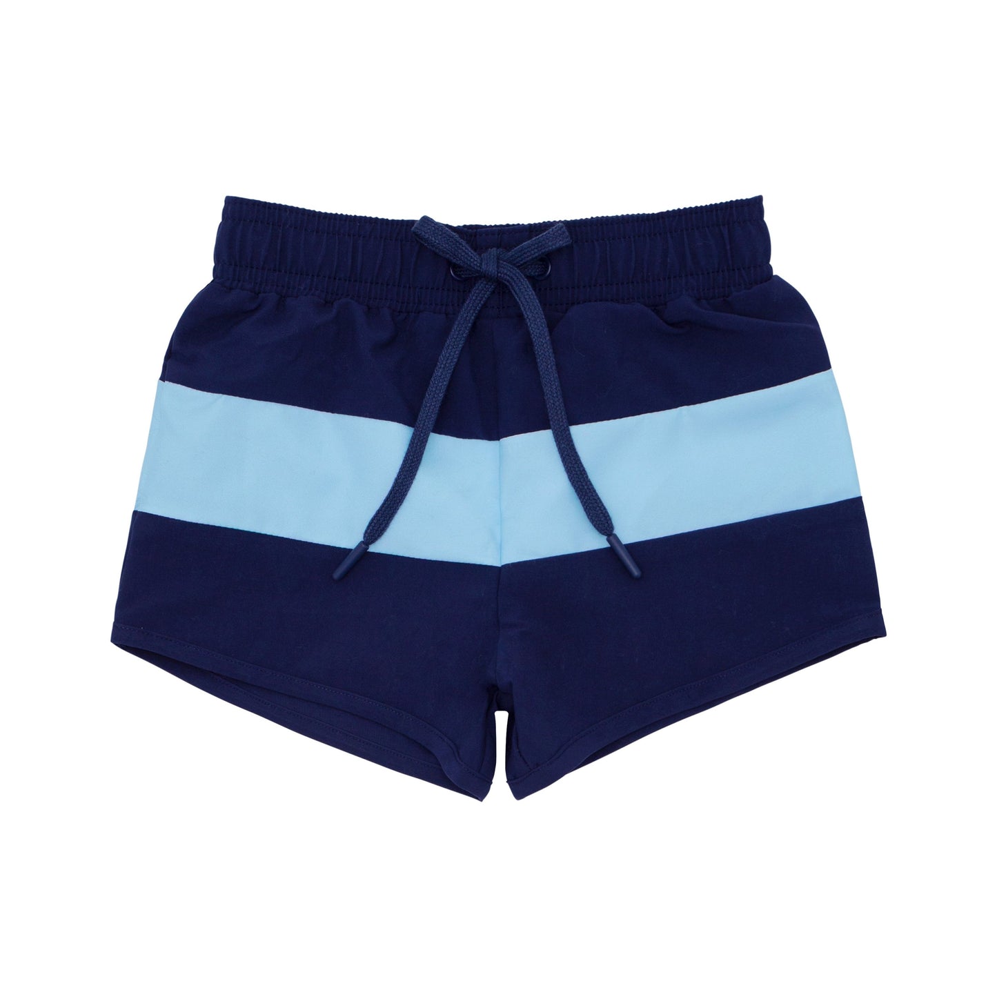 navy colorblock boardie