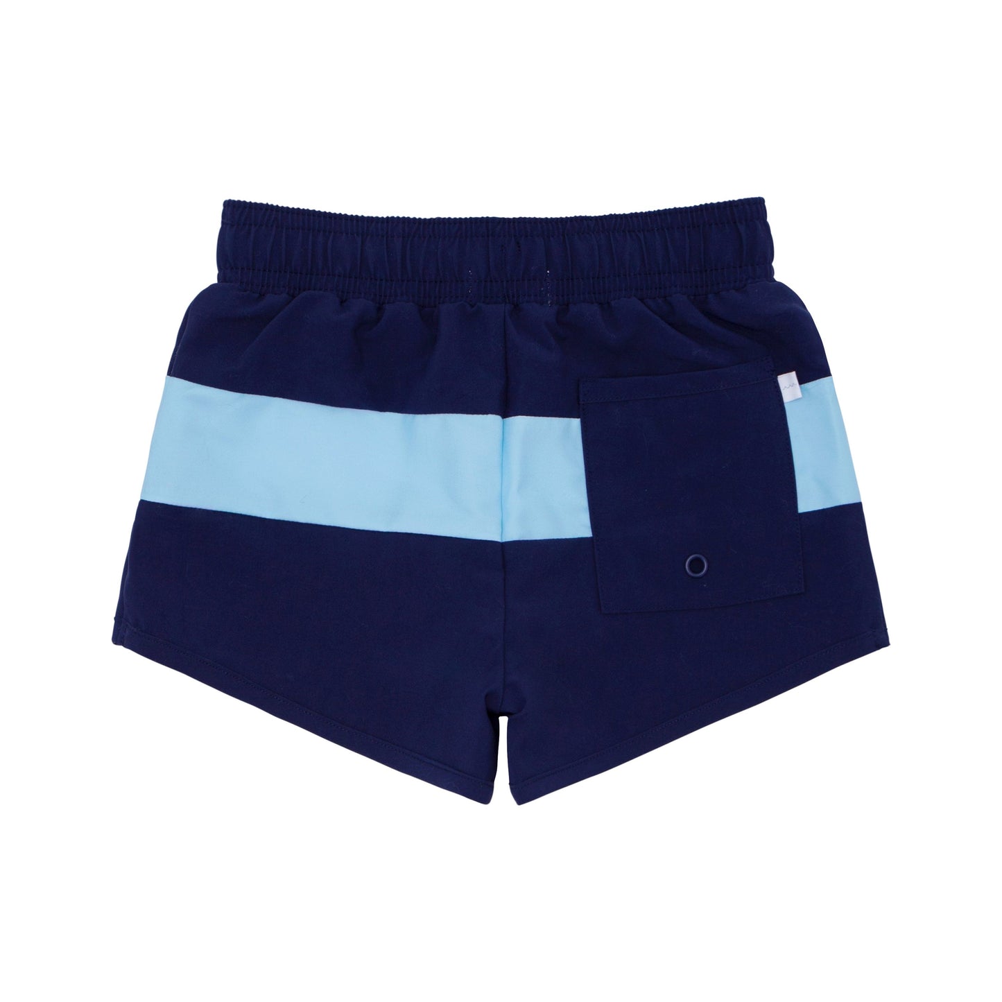 navy colorblock boardie