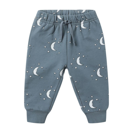 Relaxed Fleece Sweatpant || Silver Moons