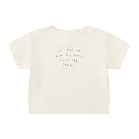 Boxy Tee || Sun, Moon & Stars