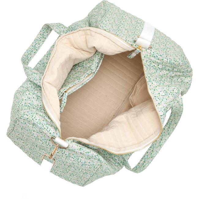 sea marsh floral weekender bag