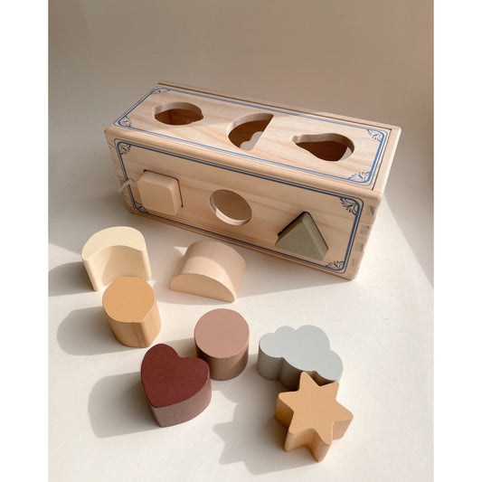 Wooden Shaper Sorter - Boite à formes