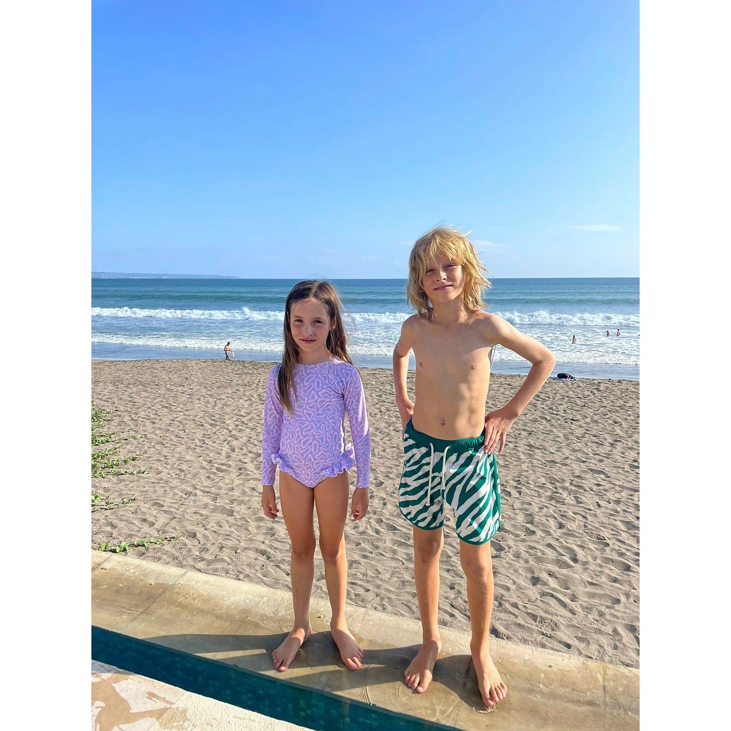 Surf Suit Bashie - Butterflight Orchid